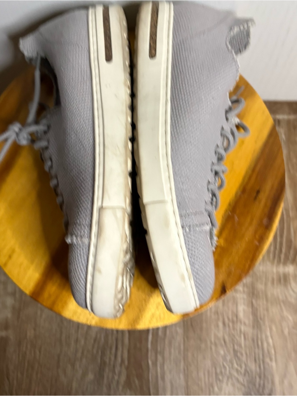 Birkenstock Women’s Canvas Lace-Up Sneakers Round Toe EU 41 US 10 Athleisure - Picture 4 of 9